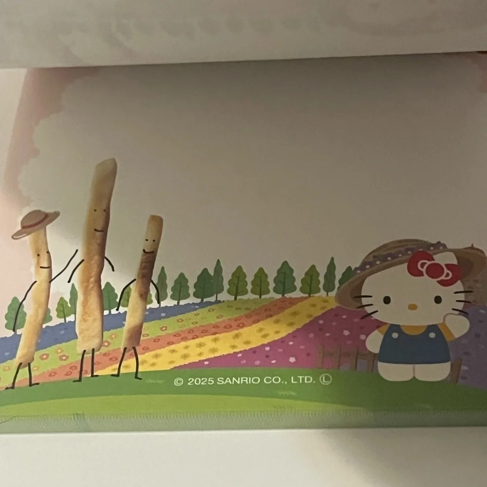 Hello Kitty Hokkaido Calbee Collaboration Small Square Memo Pad
